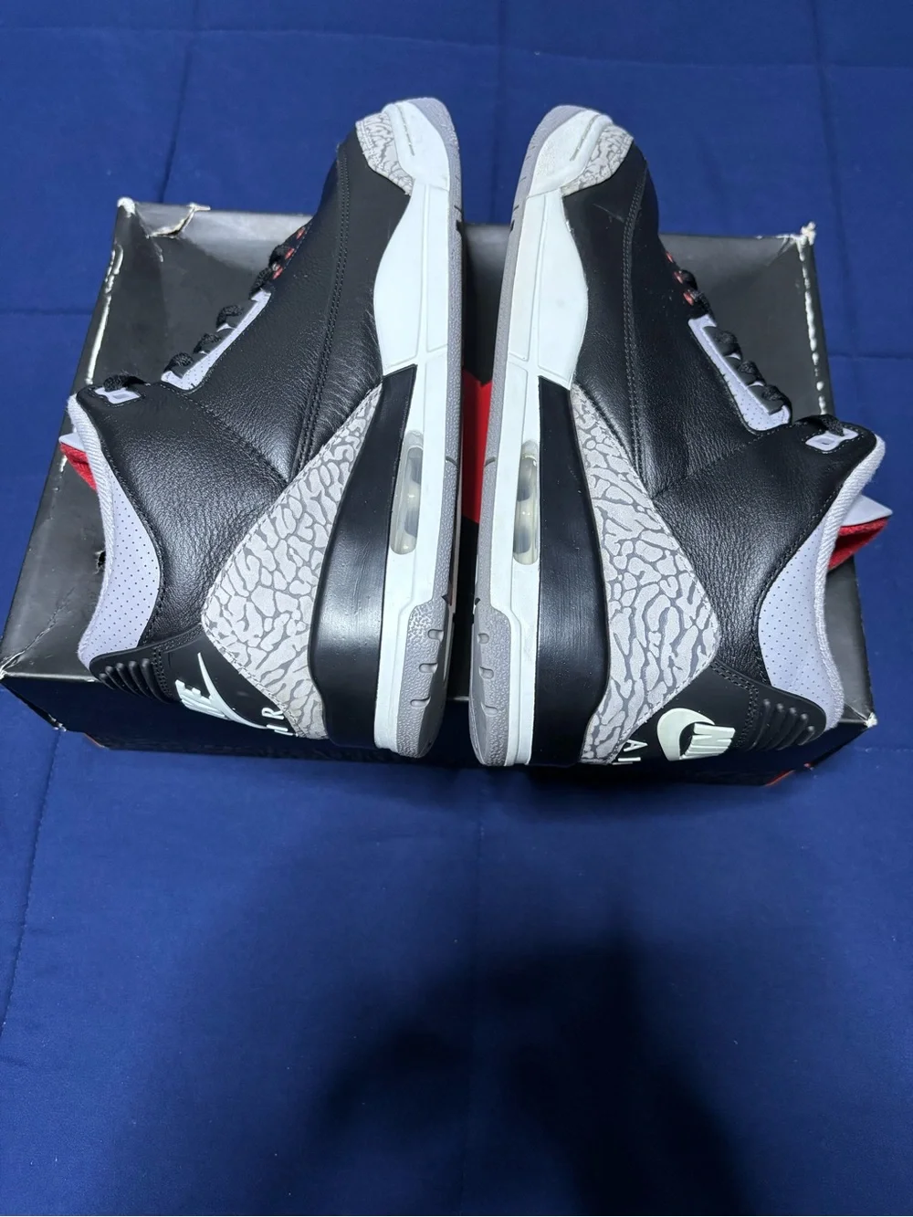 Jordan 3 Retro OG Black Cement 2024 Size 11.5
